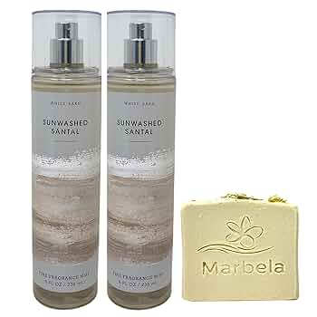 Amazon.com : Bath & Body Works Sunwashed Santal 2 Pack